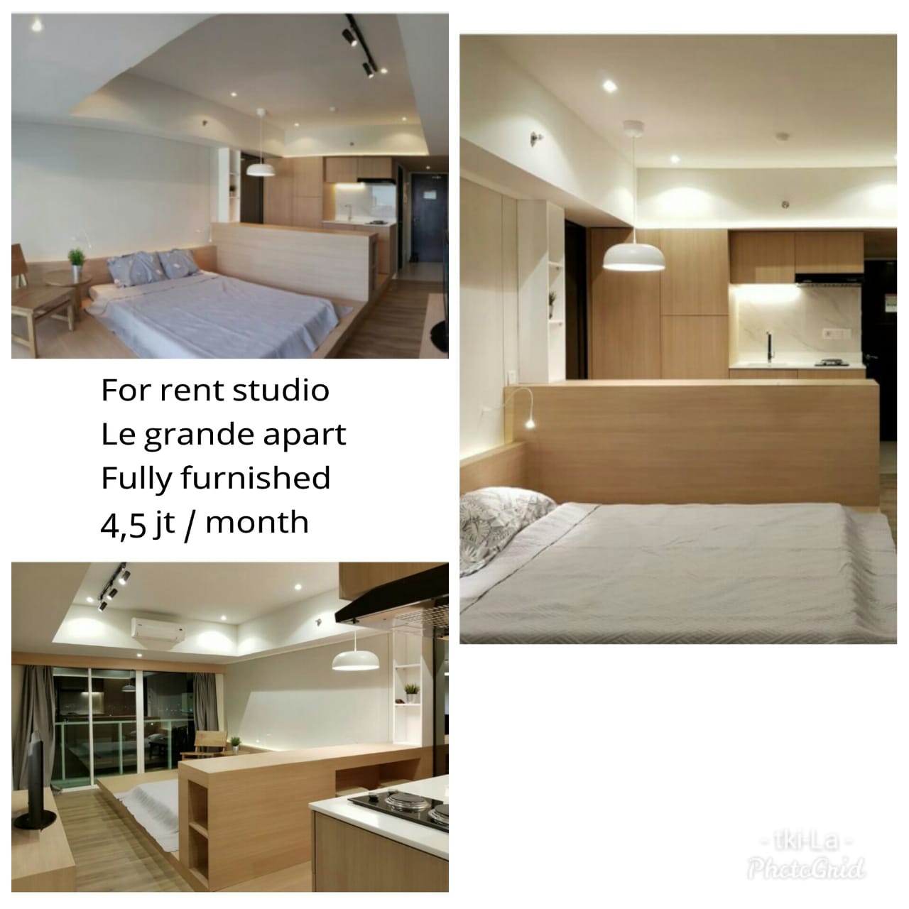 For rent Studio Le Grande Apartement
