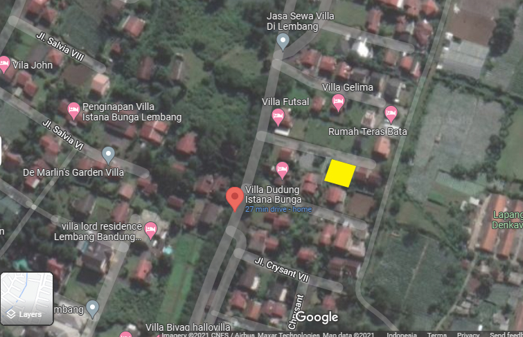 Jual Tanah Villa Istana Bunga - bdg Jual Tanah Villa Istana Bunga - bdg