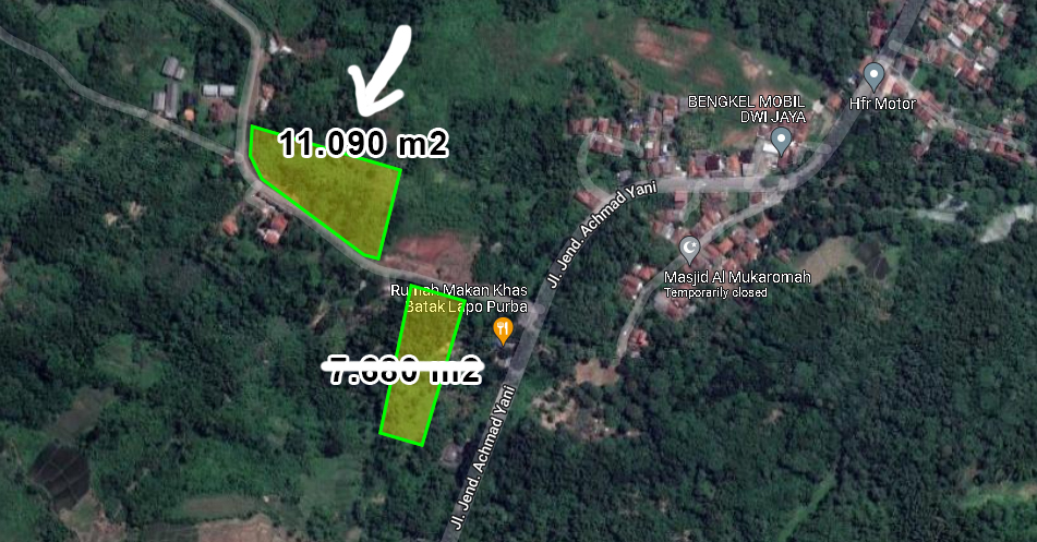 Subang Tanah dijual 