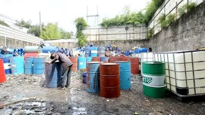 Soekarno Hatta Mainroad dekat ke holis tanah bisa untuk gudang atau ruang usaha dijual