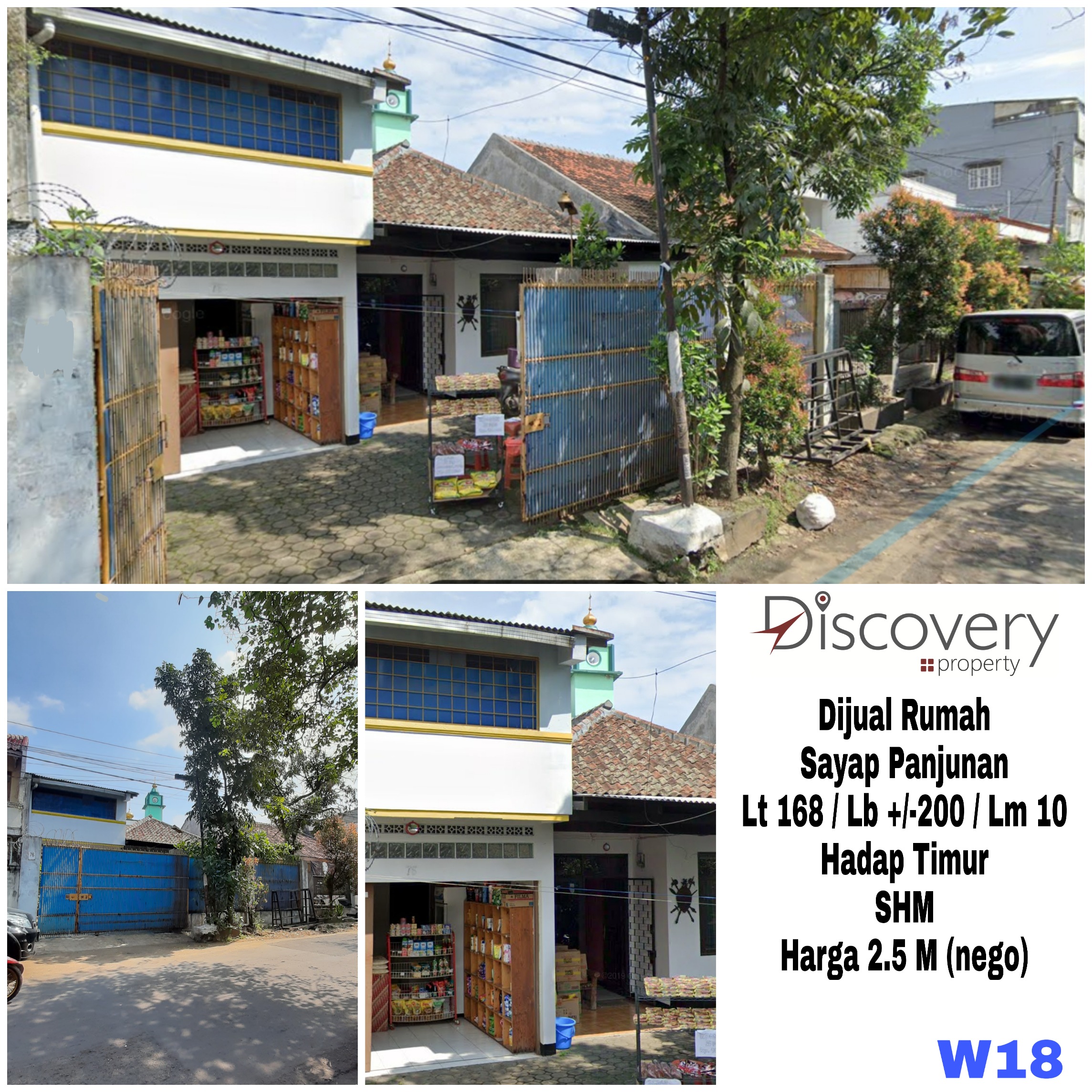 Dijual rumah sayap Panjunan hanya 100 meter dari pasar Astana Anyar