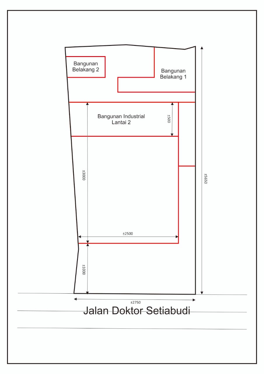 Ruang Usaha Lokasi Strategis Mainroad Setiabudi